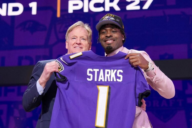 Forbes.com: SportsMoney News: Malaki Starks Details Surprise Of Being Drafted By Baltimore Ravens & His Rookie Season Objectives