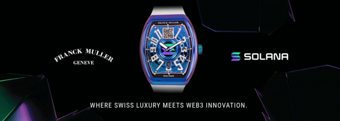 CoinDesk: Swiss watchmaker Franck Muller Unveils Limited Edition Solana Watch