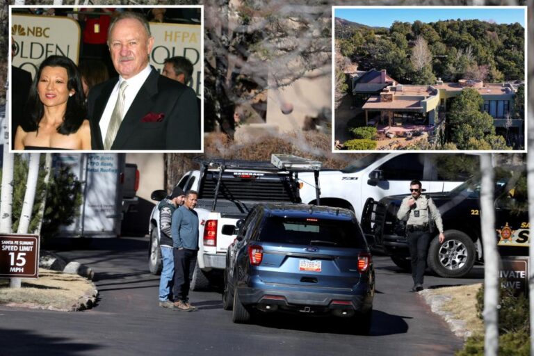 Medications, cellphones seized from Gene Hackman and wife’s home as investigation into their mysterious deaths continues
