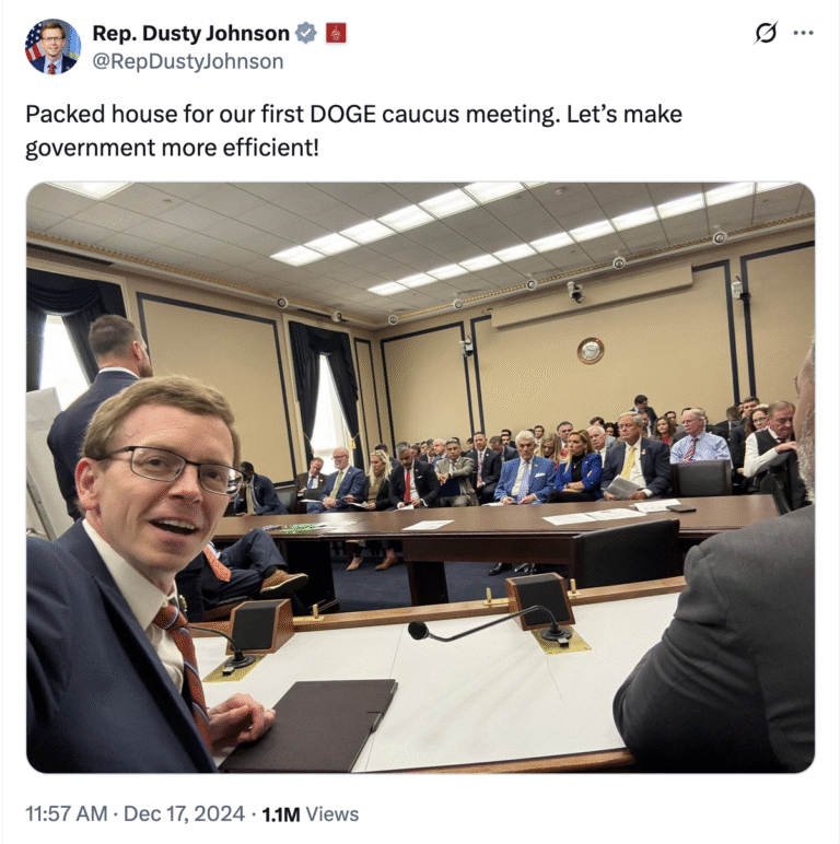 Daily Kos: The fast rise and pathetic fall of the House DOGE caucus
