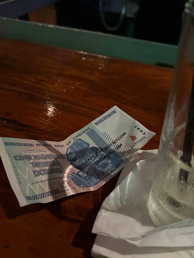 Bitcoin - The Currency of the Internet: Wyd if you get a 100 Trillion Dollar Tip?