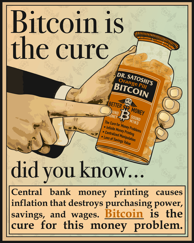 Bitcoin – The Currency of the Internet: Inflation got you down? Try Dr. Satoshi’s Orange Pill