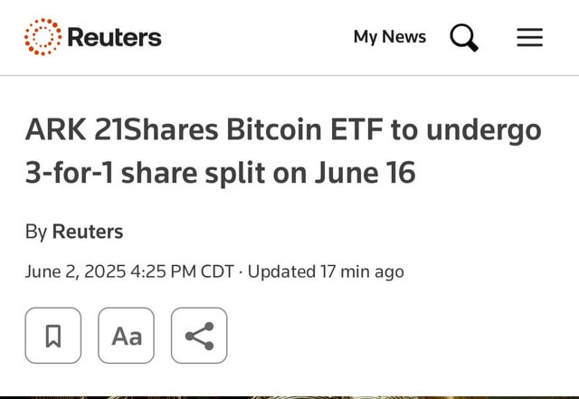 Bitcoin - The Currency of the Internet: Cathie trying to wake up retail?