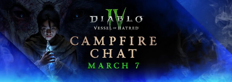 Diablo 4 Patch 2.2.0 PTR Campfire Chat Announced for March 7th