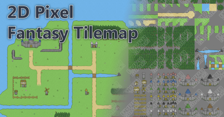 2D Pixel Fantasy Tilemap