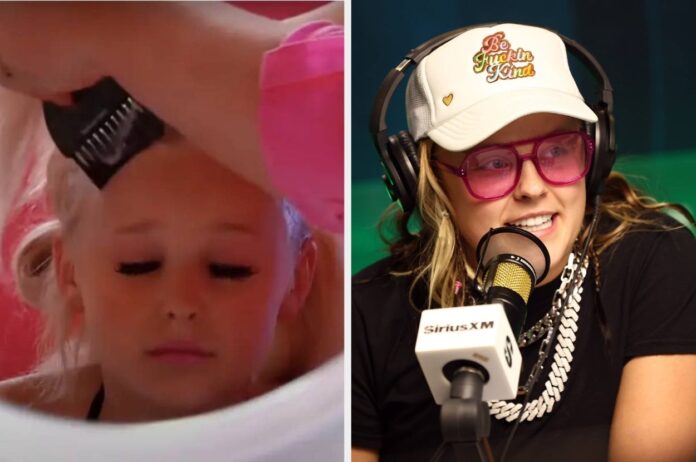 BuzzFeed - Celebrity: JoJo Siwa Defended Her Mom After It Was Revealed That She Started Bleaching JoJo's Hair When She Was Just 2 Years Old