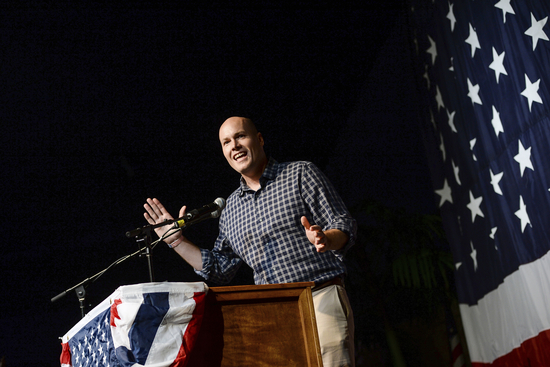 Daily Kos: Joni Ernst’s ‘we all are going to die’ disaster earns her a challenger