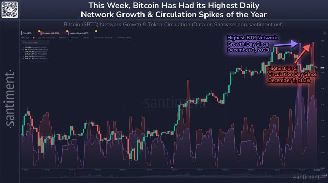 Bitcoinist: Bitcoin Blockchain Heats Up This Week: On-Chain Activity Sees Sharp Uptick