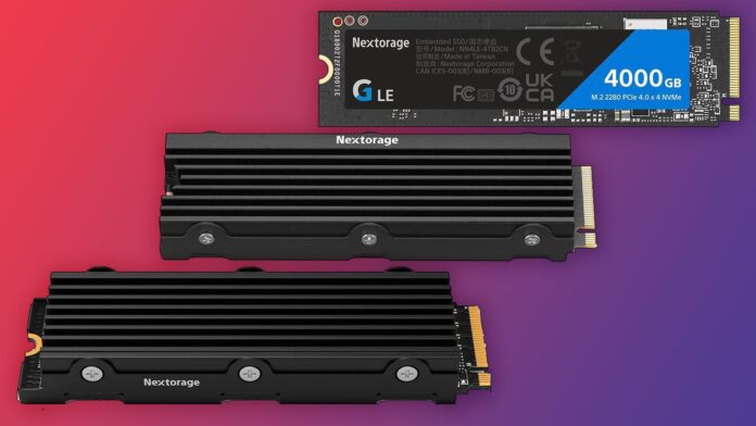 Nextorage launches 4TB PCIe 4.0 x4 NVMe SSDs — three models on sale starting at $249