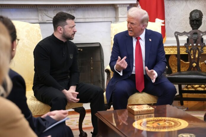 Donald Trump-Volodymyr Zelensky Press Conference Canceled After Oval Office Shouting Match
